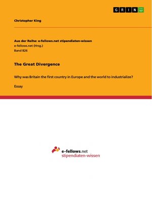 cover image of The Great Divergence